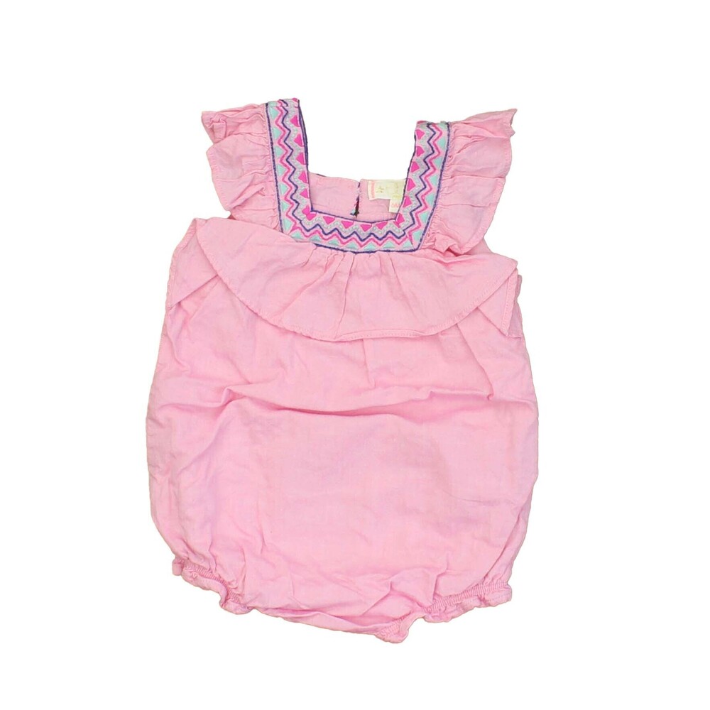 Egg Girls Pink Romper size: 6 Months